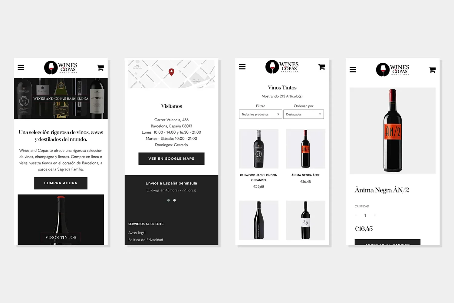 Wines and Copas Barcelona