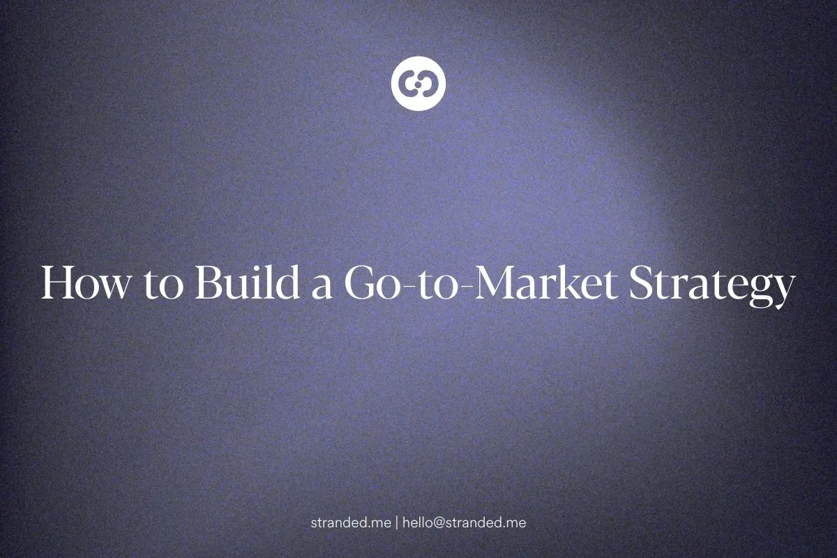 Go-to-market strategy planning