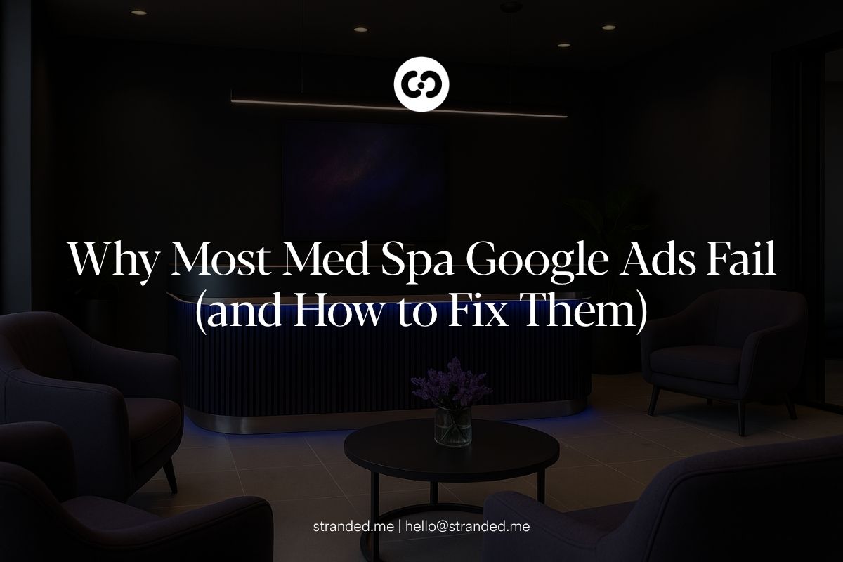 Med spa marketing agency in California optimizing Google Ads for aesthetic clinics in Los Angeles